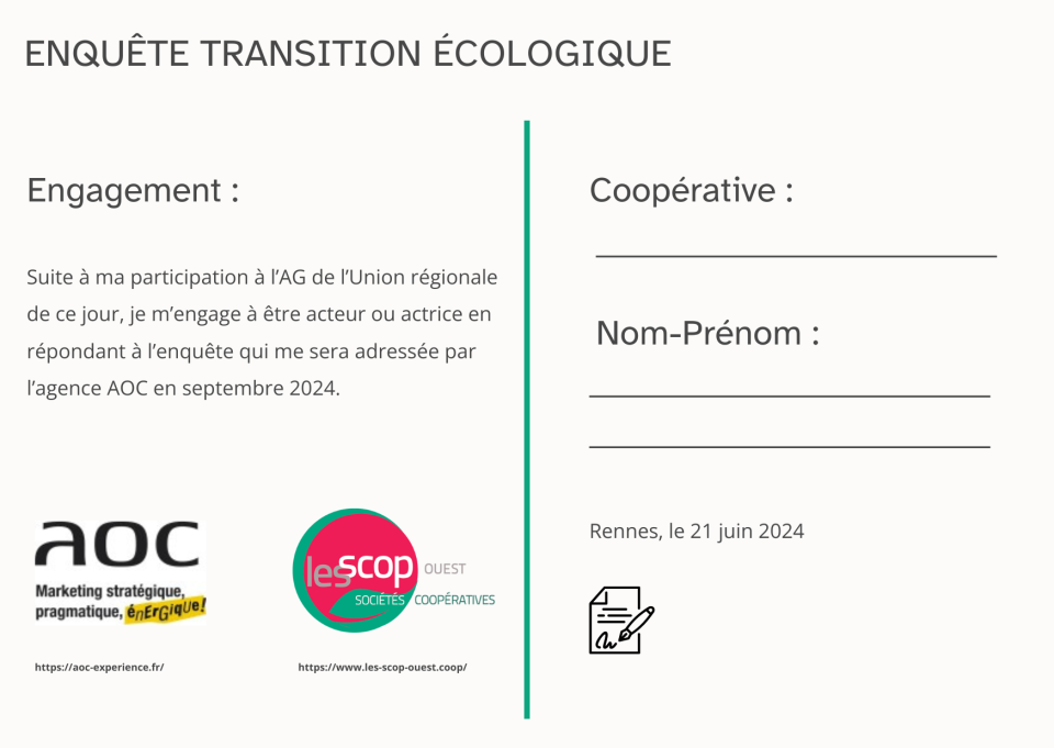 carte postale enquete transition écologique